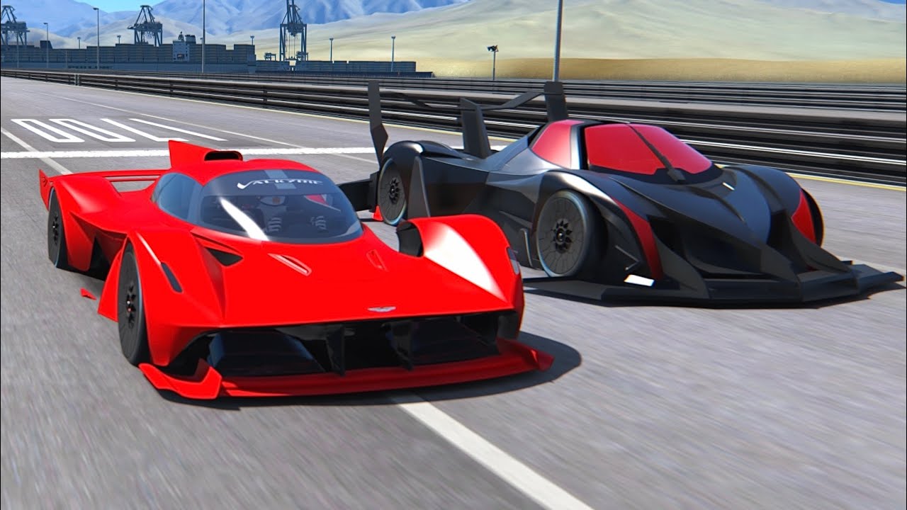 2 MILLION HP Aston Martin Red Devil AMR vs Devel Sixteen GTR-S at Special Stage Route X