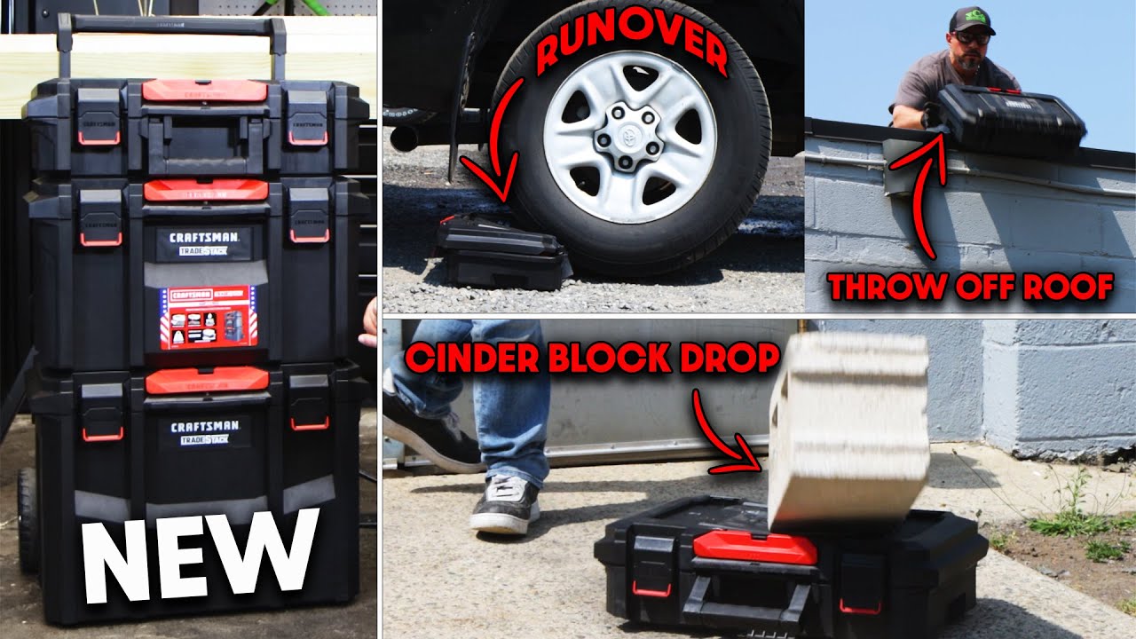 New CRAFTSMAN TradeStack Pro Tool System Tower WILL NOT SURVIVE THESE TESTS