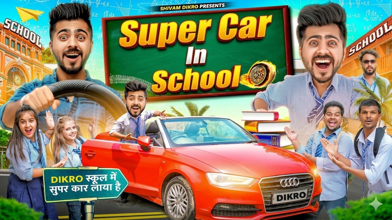 Super Car In School || Shivam Dikro