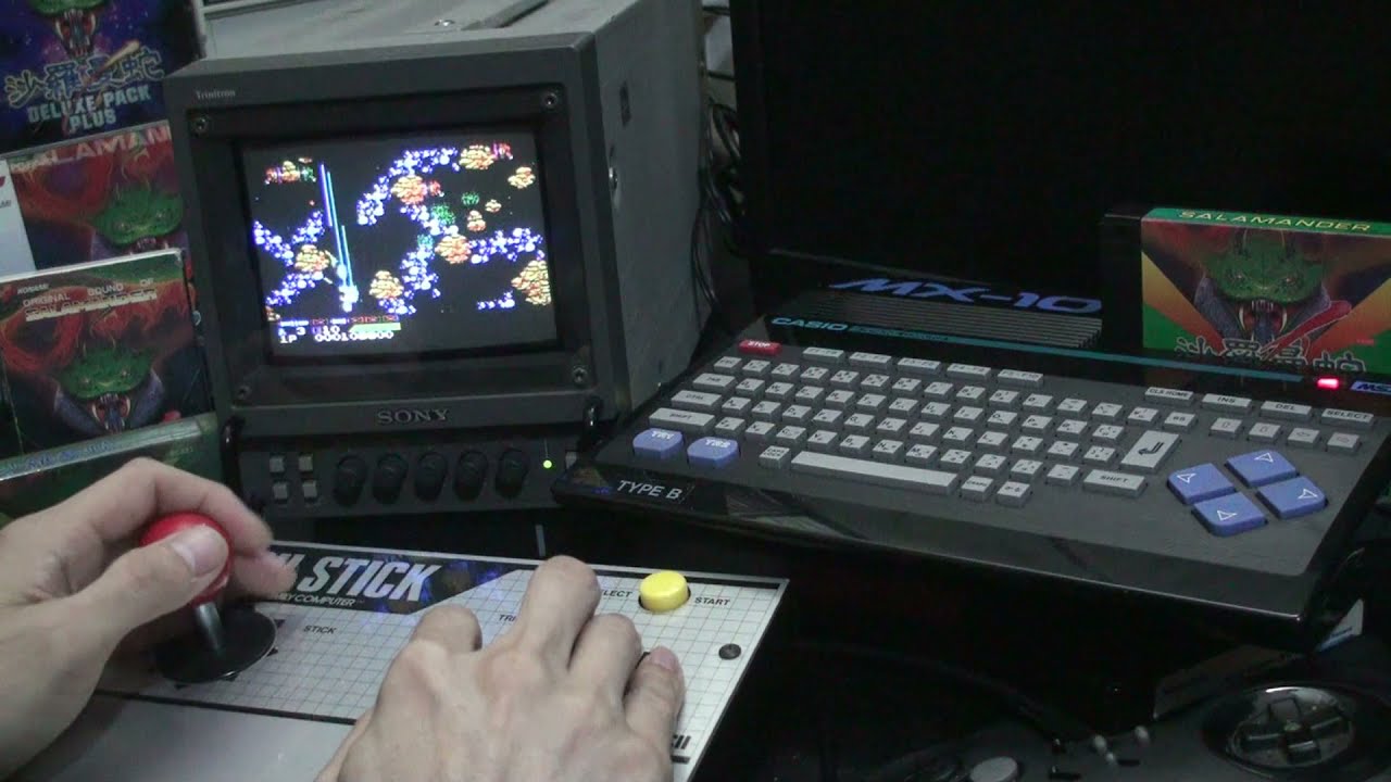 沙羅曼蛇 MSX ASCII STICK CASIO MX-10
