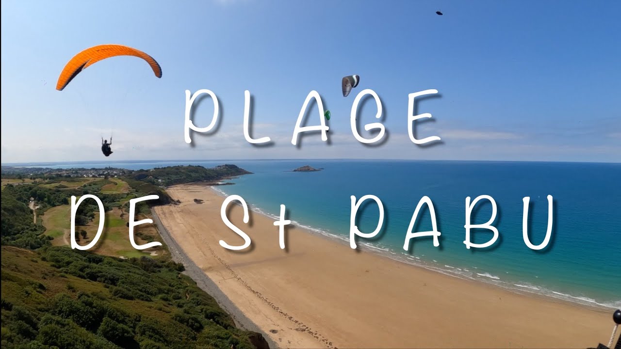 Vol parapente - Plage de Saint Pabu - ADVANCE Xi