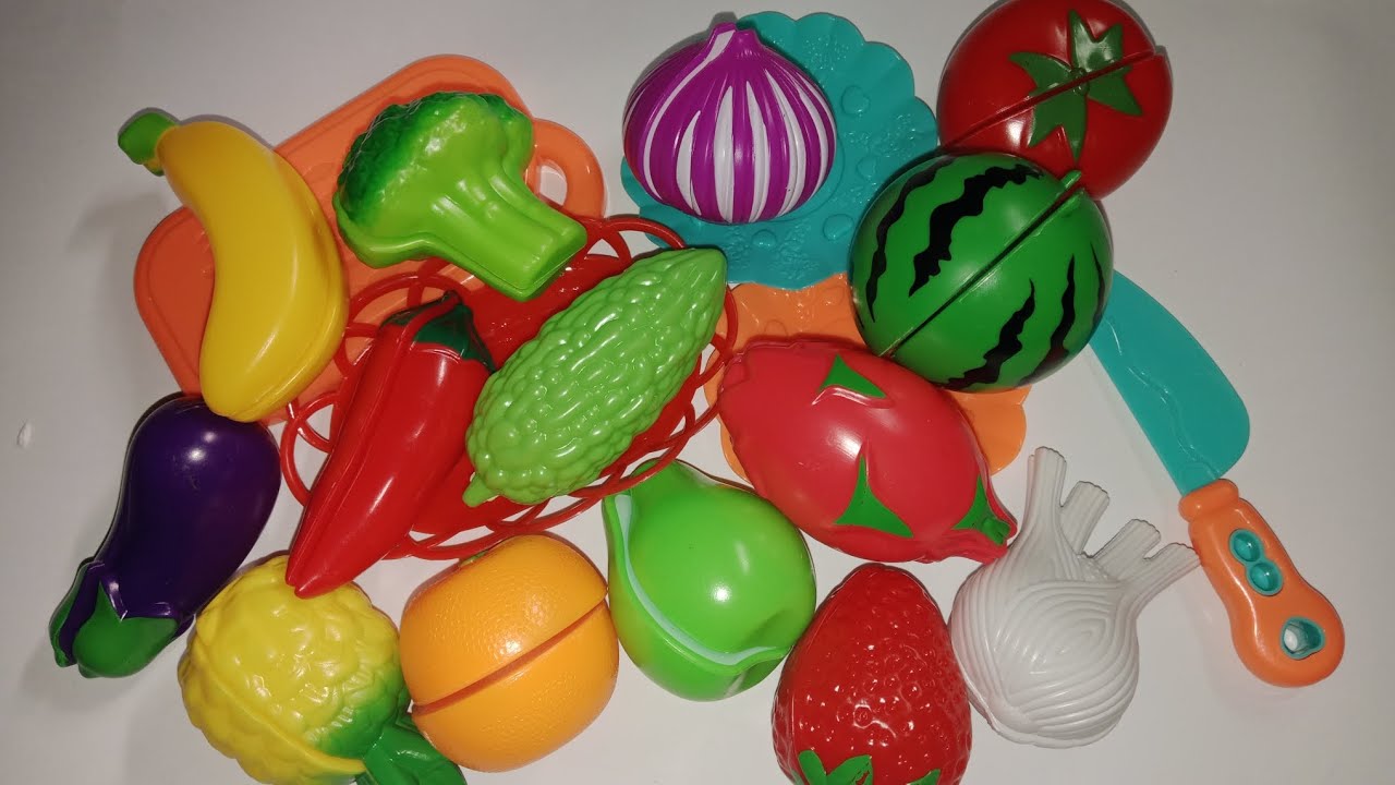 Mini Fruits & Vegetables Unboxing ASMR | Satisfying Mini Kitchen Toys#asmr#minikitchen#relaxing 