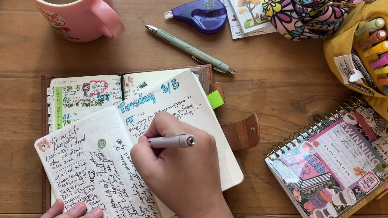 Planning my day Hobonichi Weeks Mega Day Designer Pocket Weekly A6 Stalogy #plannernerd 