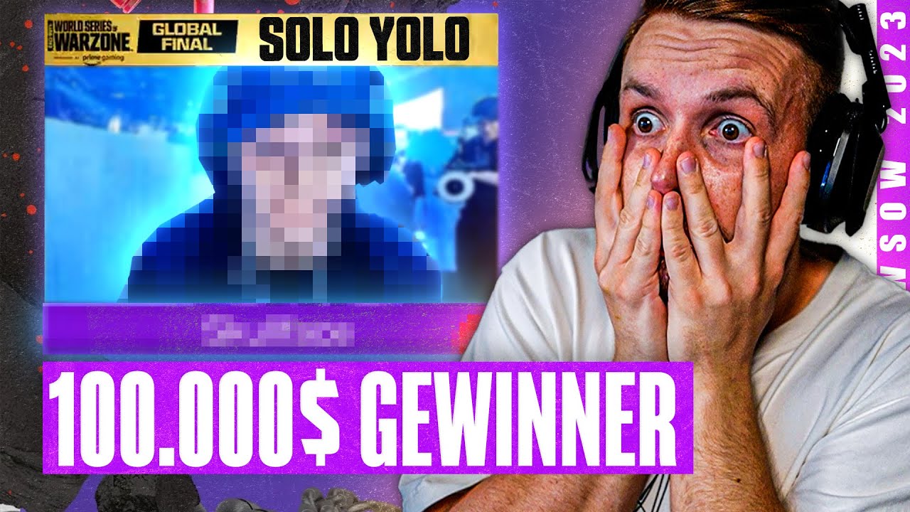 ER GEWINNT 100.000$ SOLO YOLO WSOW RUNDE (SPANNUNG BIS ZUM SCHLUSS) | dieserkingphil