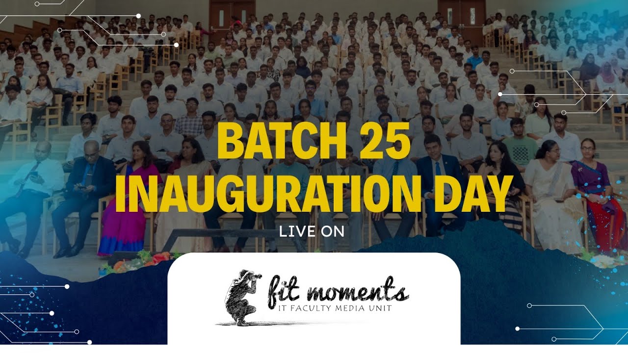 FIT Batch 25 - Inauguration Ceremony