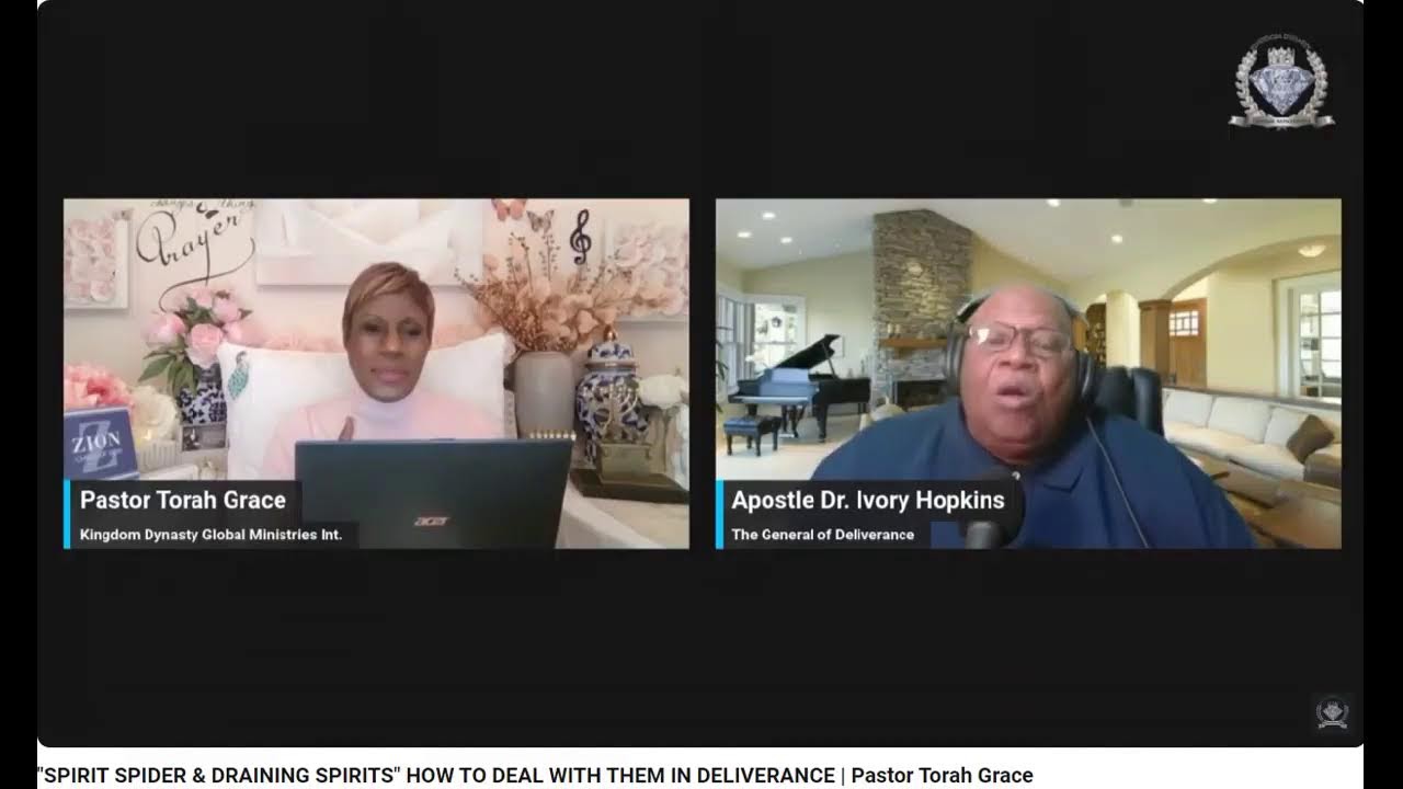 SPIDER SPIRITS AND DRAINING SPIRITS HOW TO DEAL WITH THEM IN DELIVERANCE