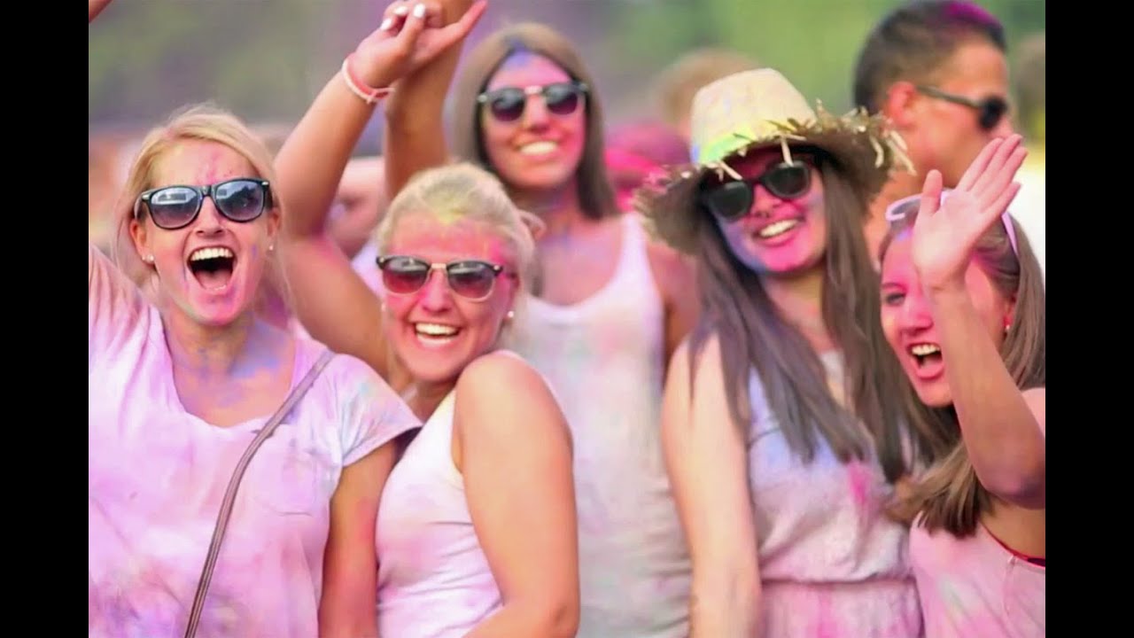 Holi-Fest in Verl: 1500 feiern bunte Party