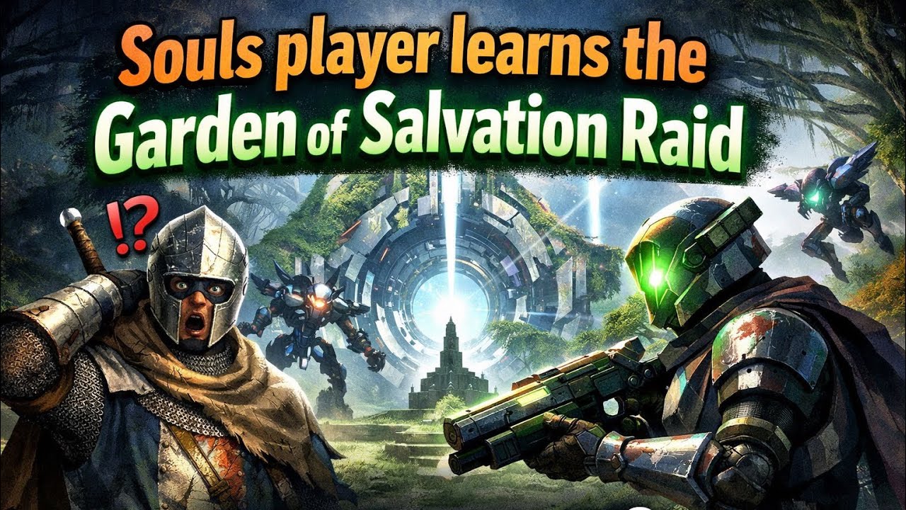 Souls Player Learns Garden of Salvation Raid in Destiny 2! 