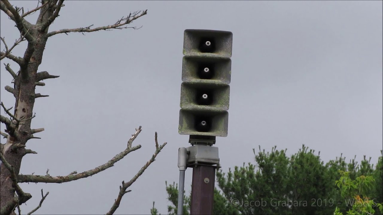 Whelen WS-2000-R Tornado Siren Test | Chetek, Wi