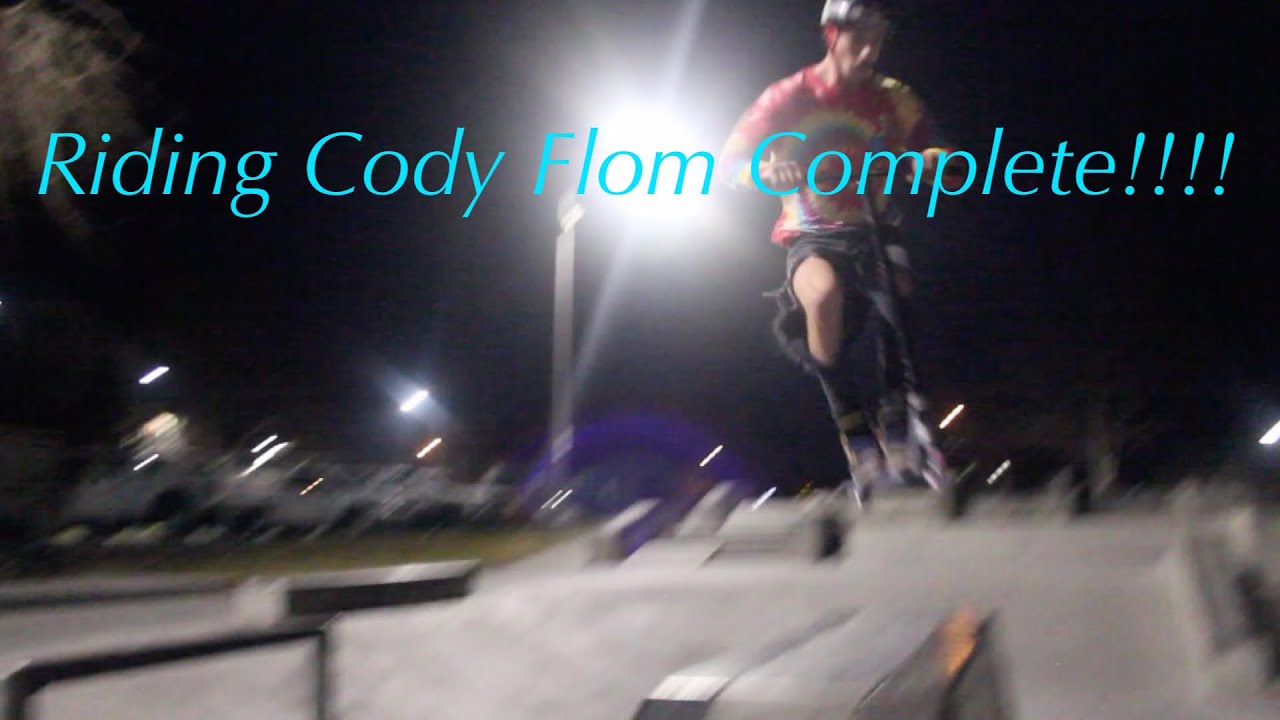 TESTING Cody Flom LUCKY COMPLETE SCOOTER!!