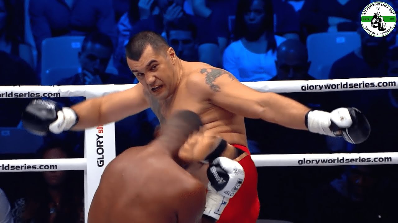 Fight &bull;13 Brutal head kick by Mladen Brestovac vs  Jahfarr Wilnis