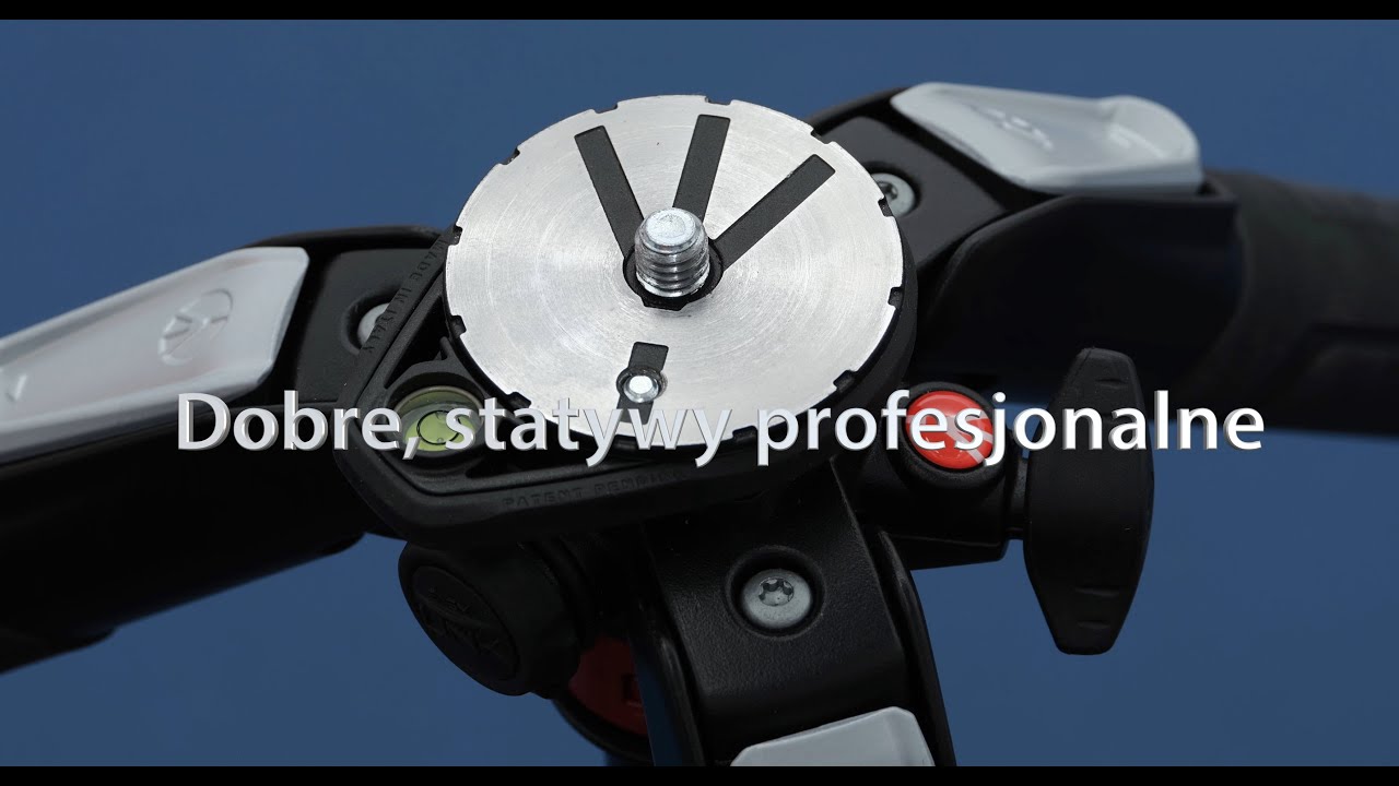 Dobre statywy profesjonalne Manfrotto