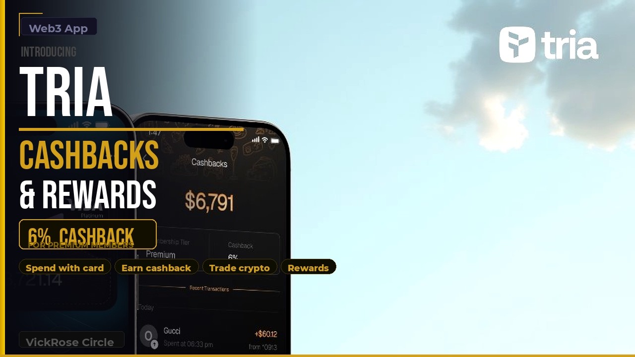 Tria &mdash; Cashbacks & Rewards on Web3