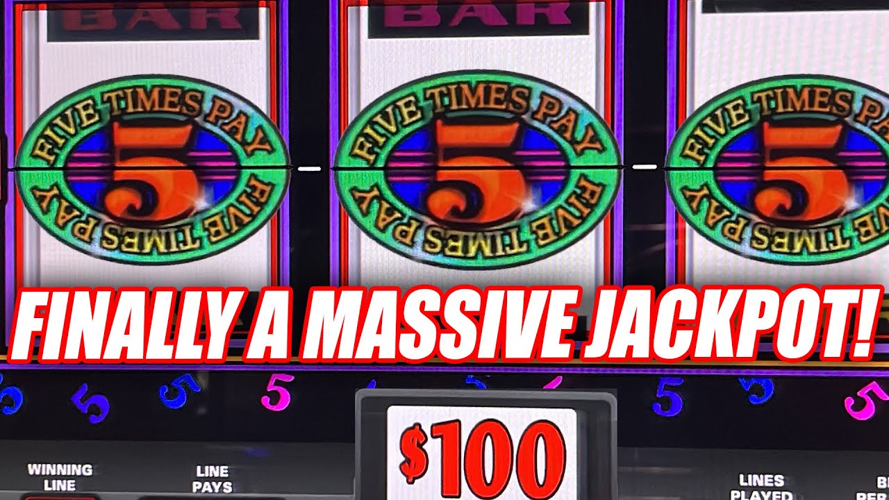 EPIC PLAY ON 5X PAY HIGH LIMIT ★ INSANE SLOT MACHINE MACHINE PLAY $300 BETS