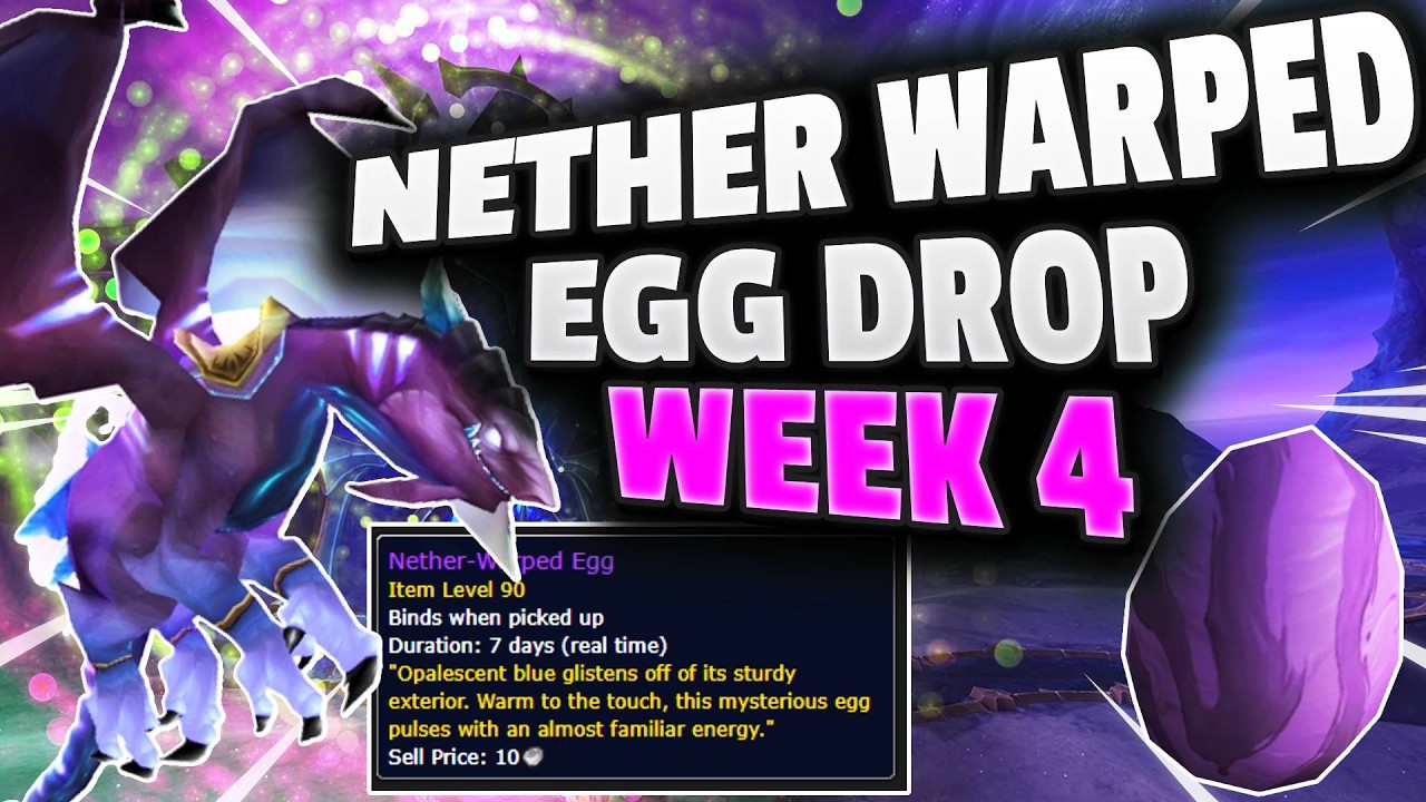 How To Get The Nether Warped Egg Mount! WoW Midnight Farming Every Mount Week 4 (World of Warcraft)