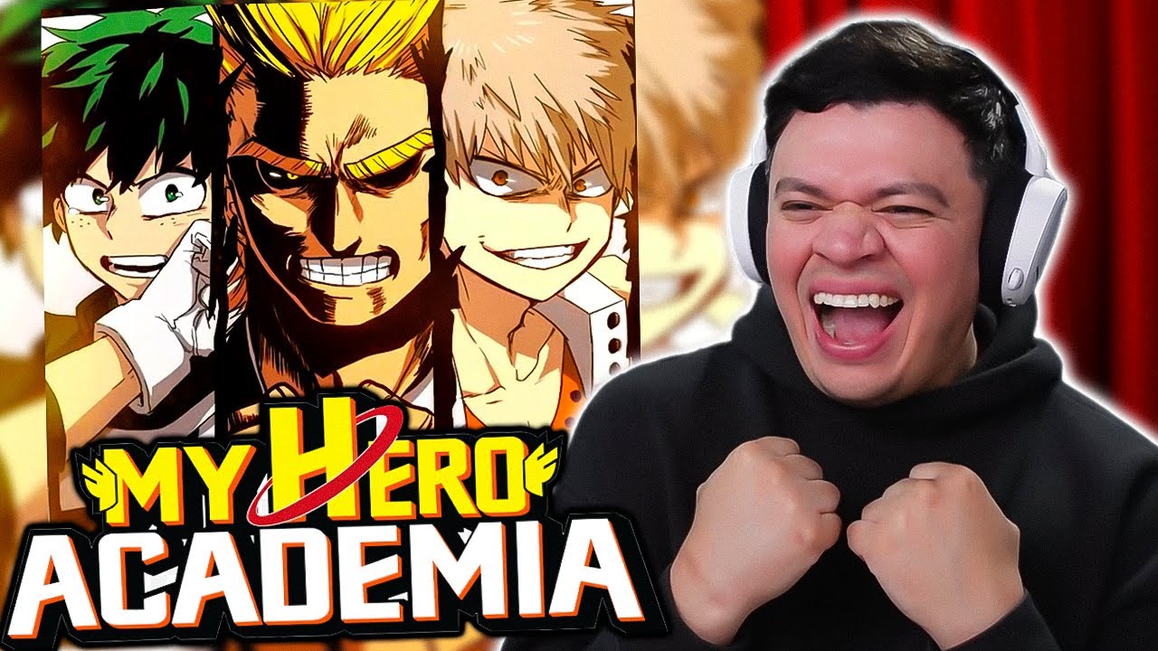 Reacting to MY HERO ACADEMIA - YOU SAY RUN OST