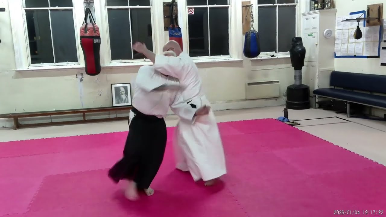 AIKIDO DERBY - Hatsugeiko - First Class of 2026 - Jason Hunt Sensei 3dan Aikikai