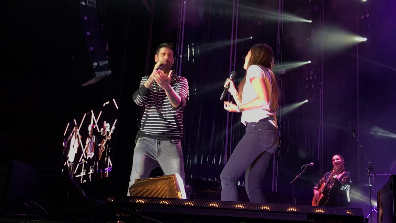 Mírame-Melendi y Carla. Murcia 26-10-2018