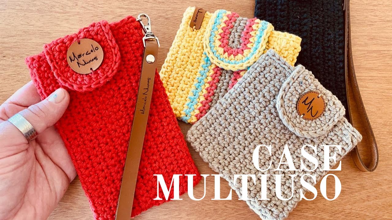 Case Multiuso - Linda e Fácil - Bolsinha de Mão -  Porta Celular - Porta Óculos - Porta Cartões