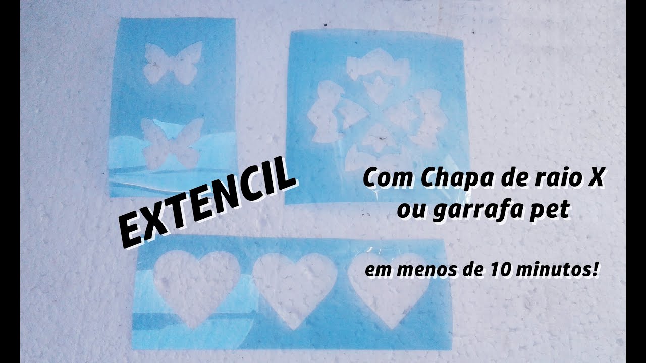 Faça seu próprio extencil em menos de 10 minutos!