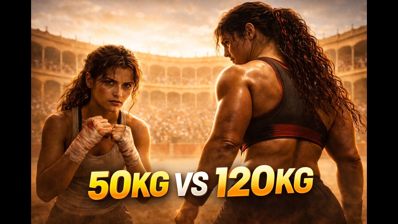 Elle pèse 50kg, son adversaire 120kg : La fin a choqué le monde entier