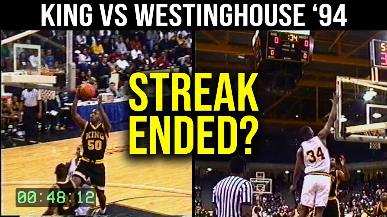 KING 58 VS WESTINGHOUSE 59 1994 CITY CHAMPIONSHIP KING 61 GAMES IN A ROW