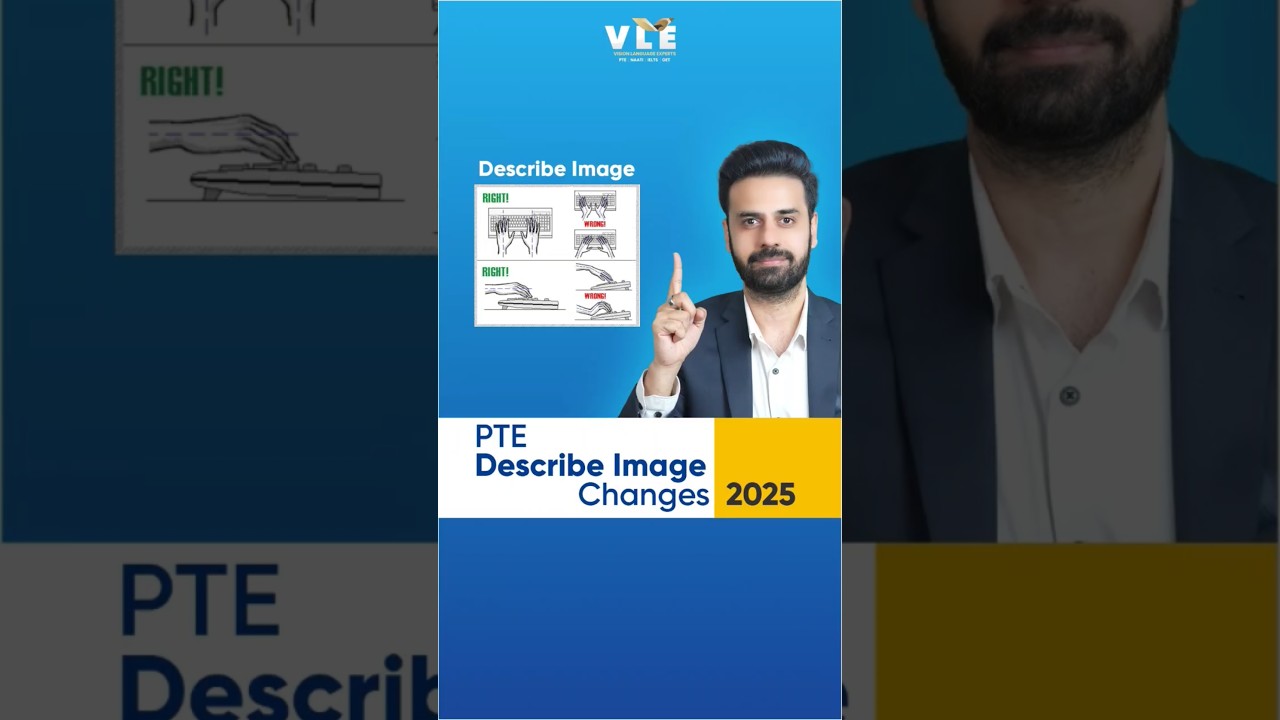 PTE Describe Image Changes 2025! #pte #shorts