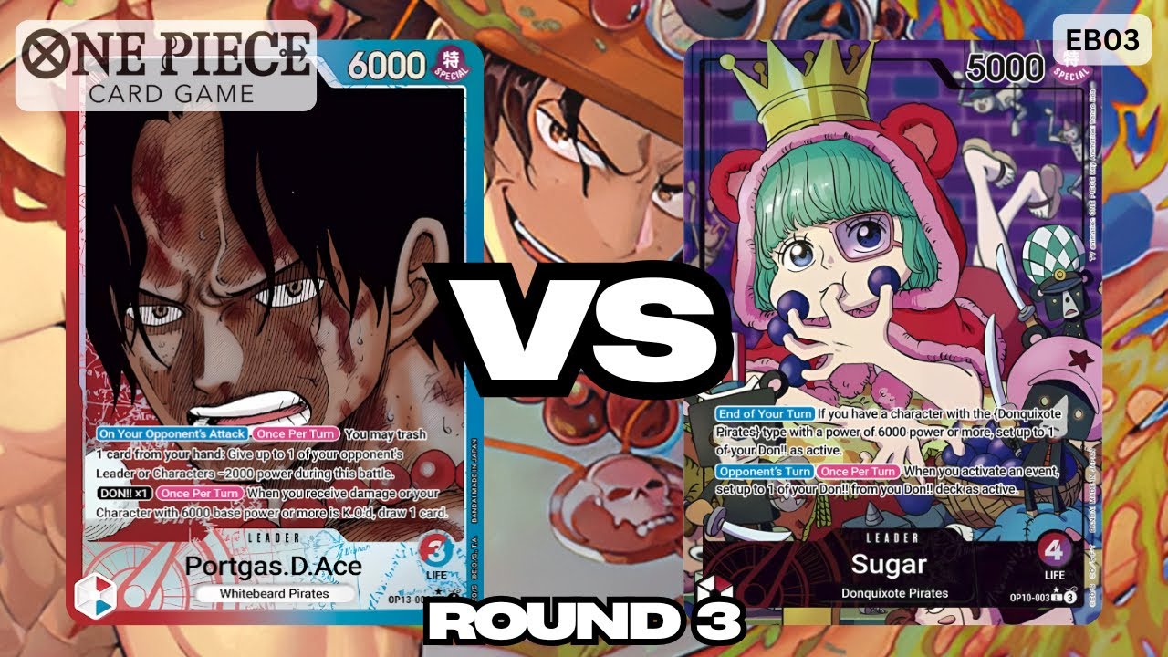 RU Ace VS RP Sugar | EB03 Locals Gameplay | Round 3