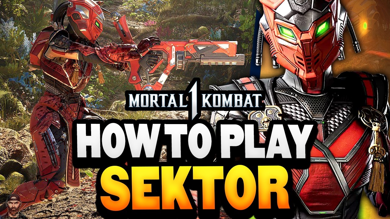 How To Play SEKTOR (Guide, Combos, & Tips) | Mortal Kombat 1