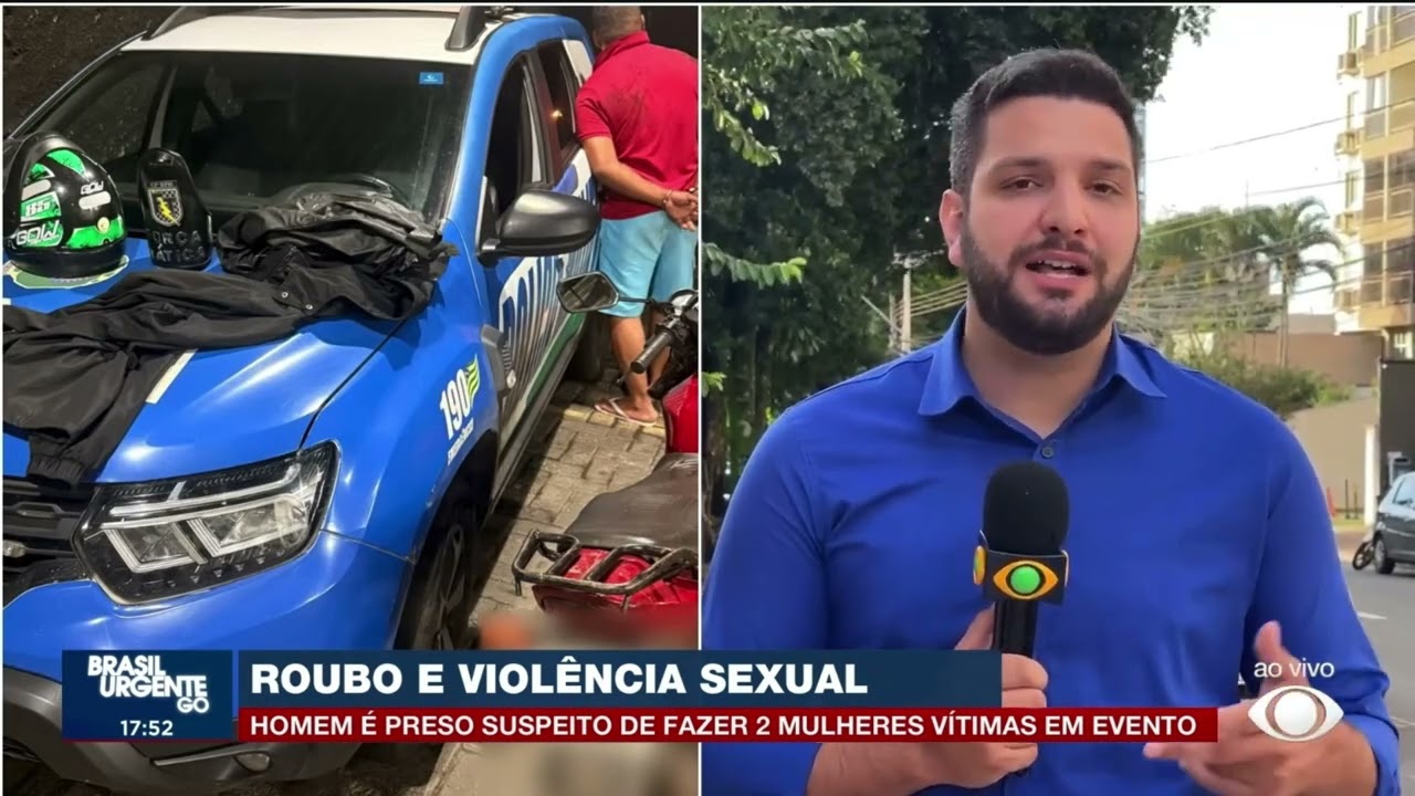 ROUBO E VIOLÊNCIA SEXUAL! HOMEM É PRESO SUSPEITO DE FAZER DUAS MULHERES VÍTIMAS EM EVENTO
