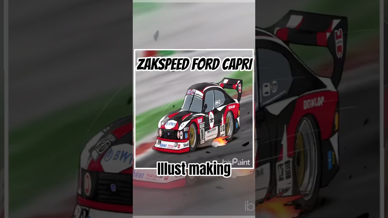 Toon machine ZAKSPEED FORD CAPRI