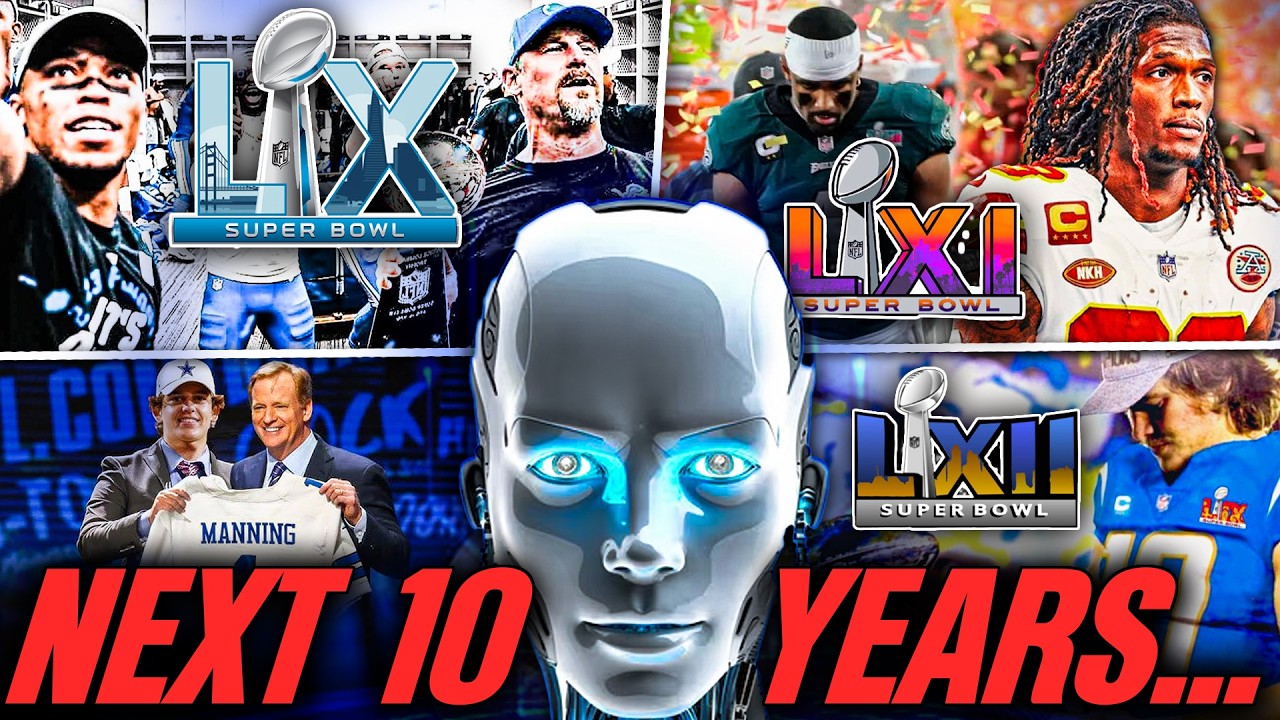 A.I. Predicts Next 10 SUPER BOWLS…