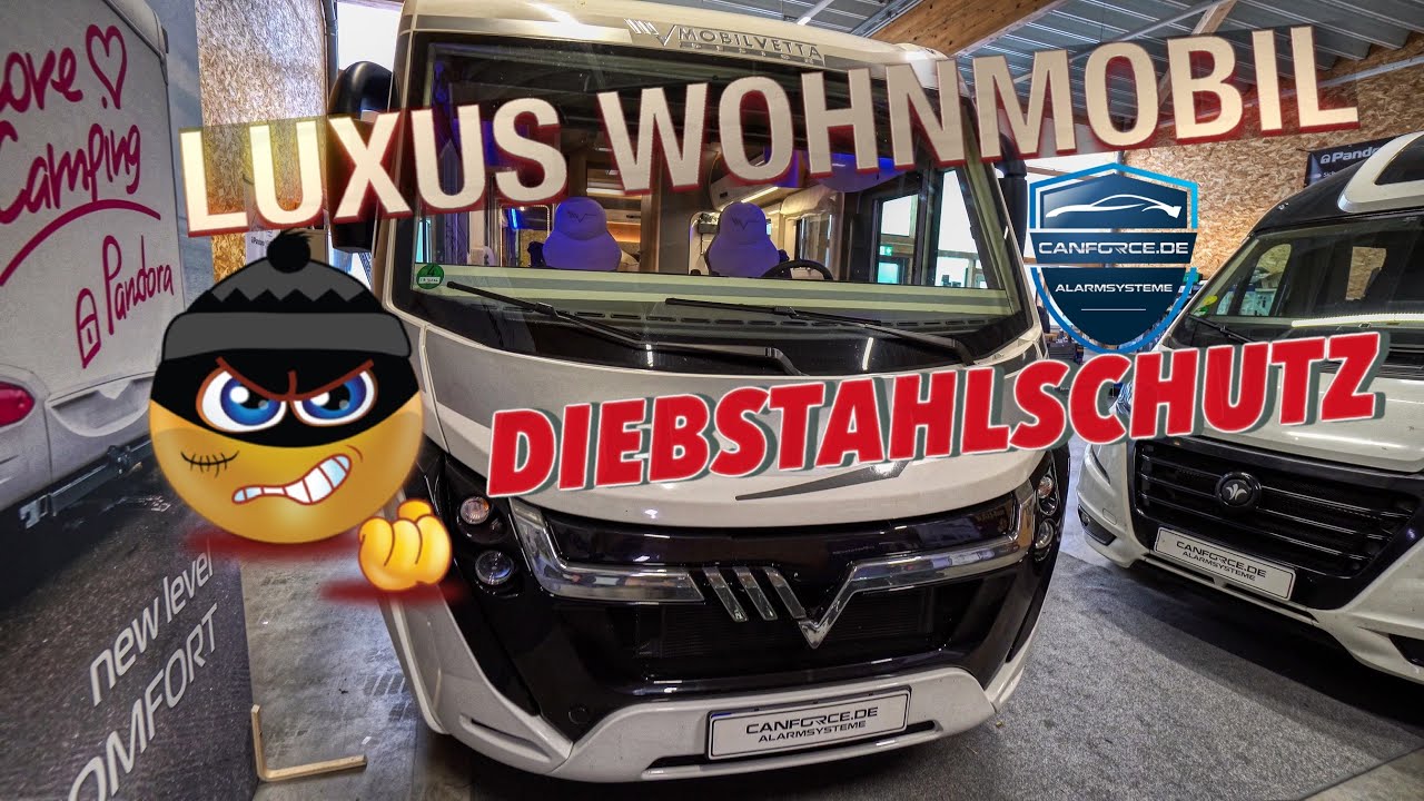 😬Alarmanlage im Mobilvetta Wohnmobil 2023 | Vollintegriert Italienisches Design Campervan  Alarm