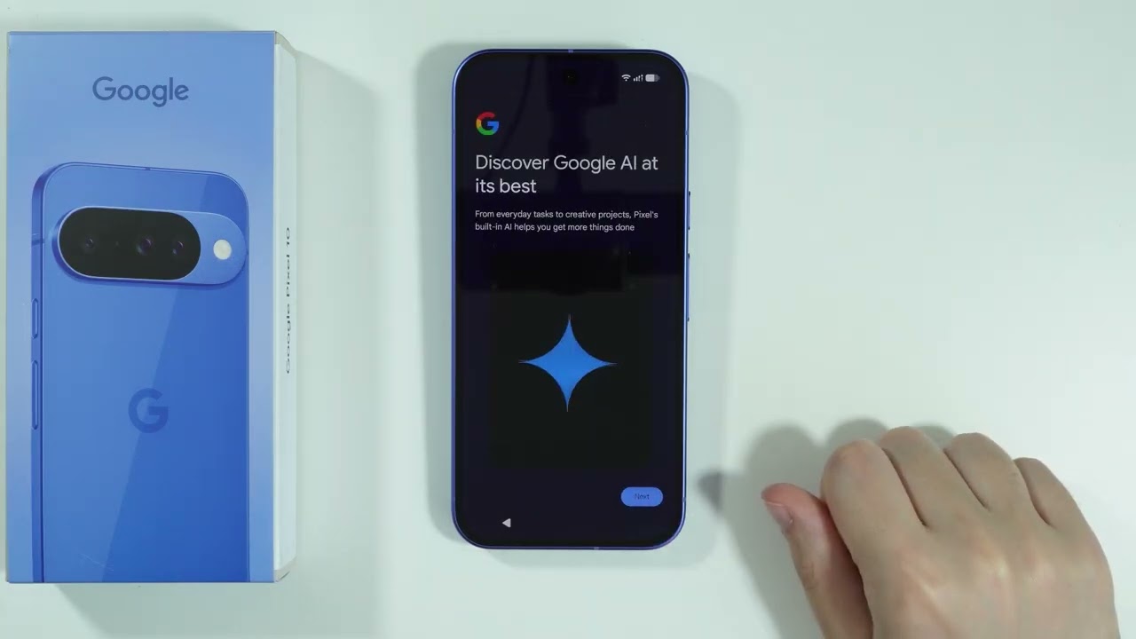 Google Pixel 10: How to Do Initial Setup (First Configuration)