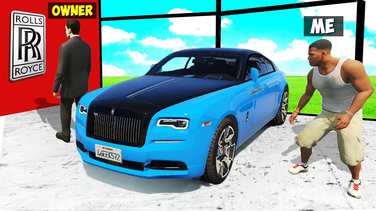Collecting EVERY ROLLS ROYCE CAR in GTA 5!