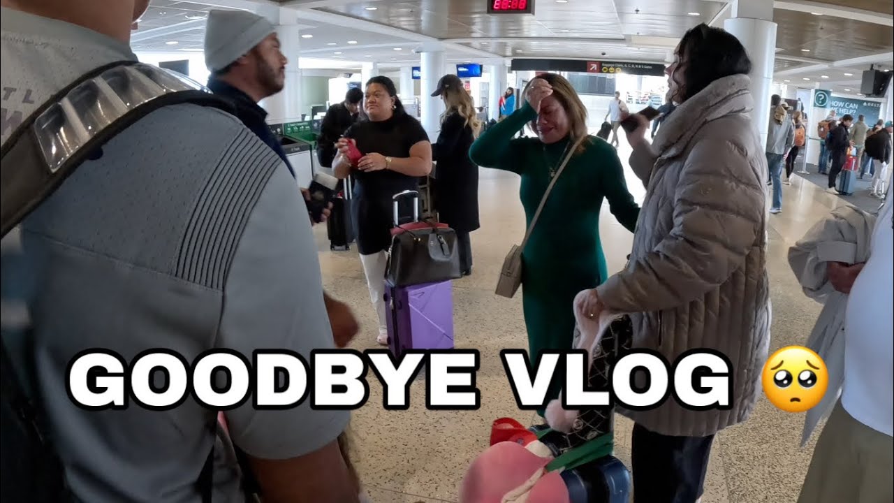 SAYING BYE AGAIN 🥺
