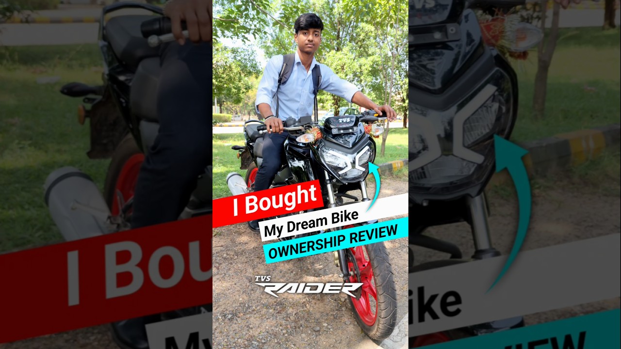 2025 Tvs Raider 125 Ownership Review| Tvs Raider 125 Review 2025| #raider #tvsraider #shorts #viral