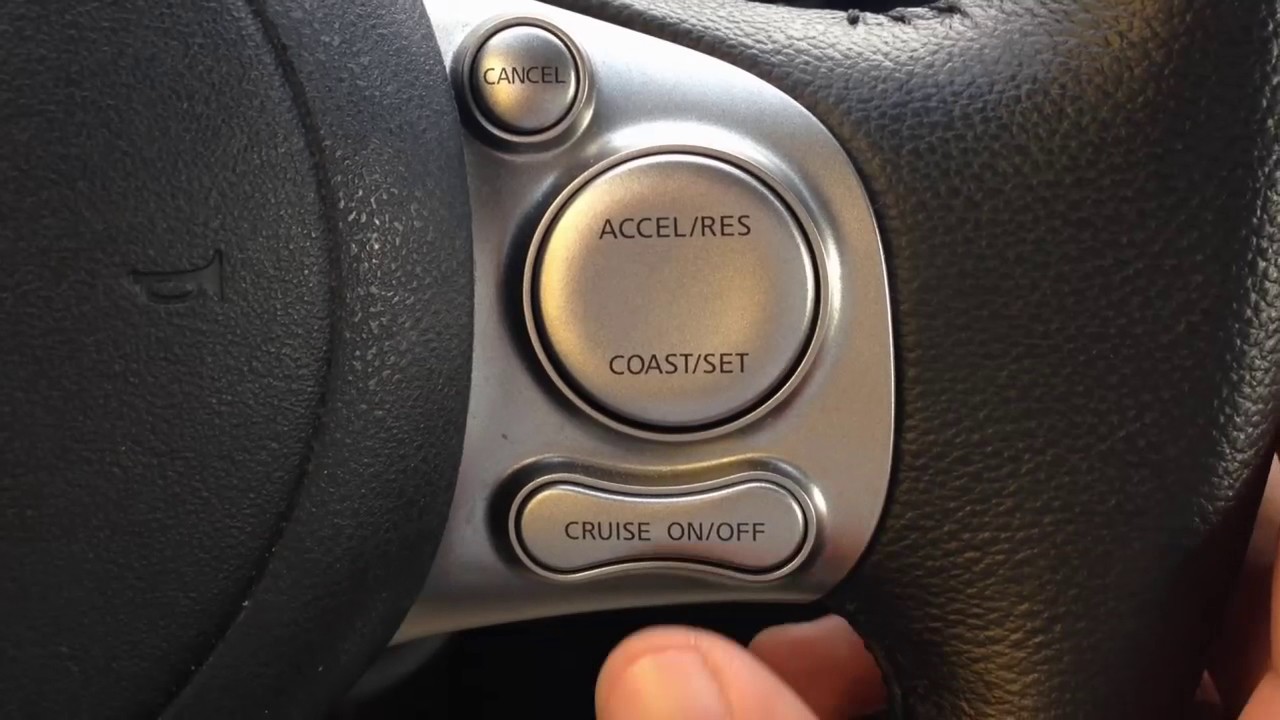 ¿Cómo usar el control de crucero?