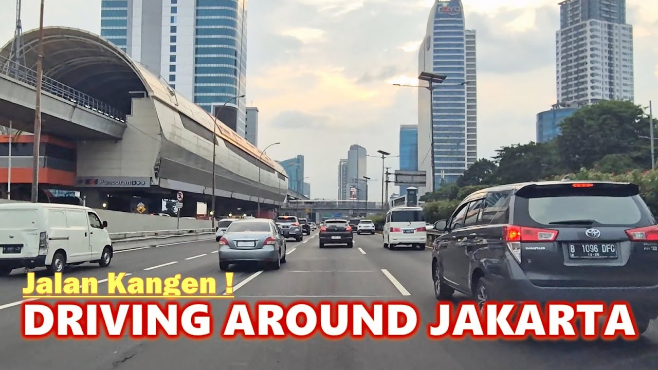 Jakarta streetview❗Driving Around from GTO Halim Pondok Gede to Meruya via Cawang & Tomang🚔tot2 wuk2