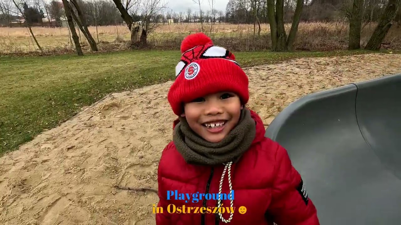 Plac zabaw, Ostrzesz&oacute;w (Playground in Ostrzesz&oacute;w) Foreigner  In poland.