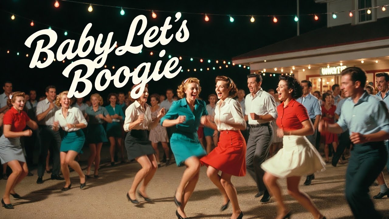 Baby Let’s Boogie 💥🕺 | High-Energy 1950s Rock & Roll Dance Party