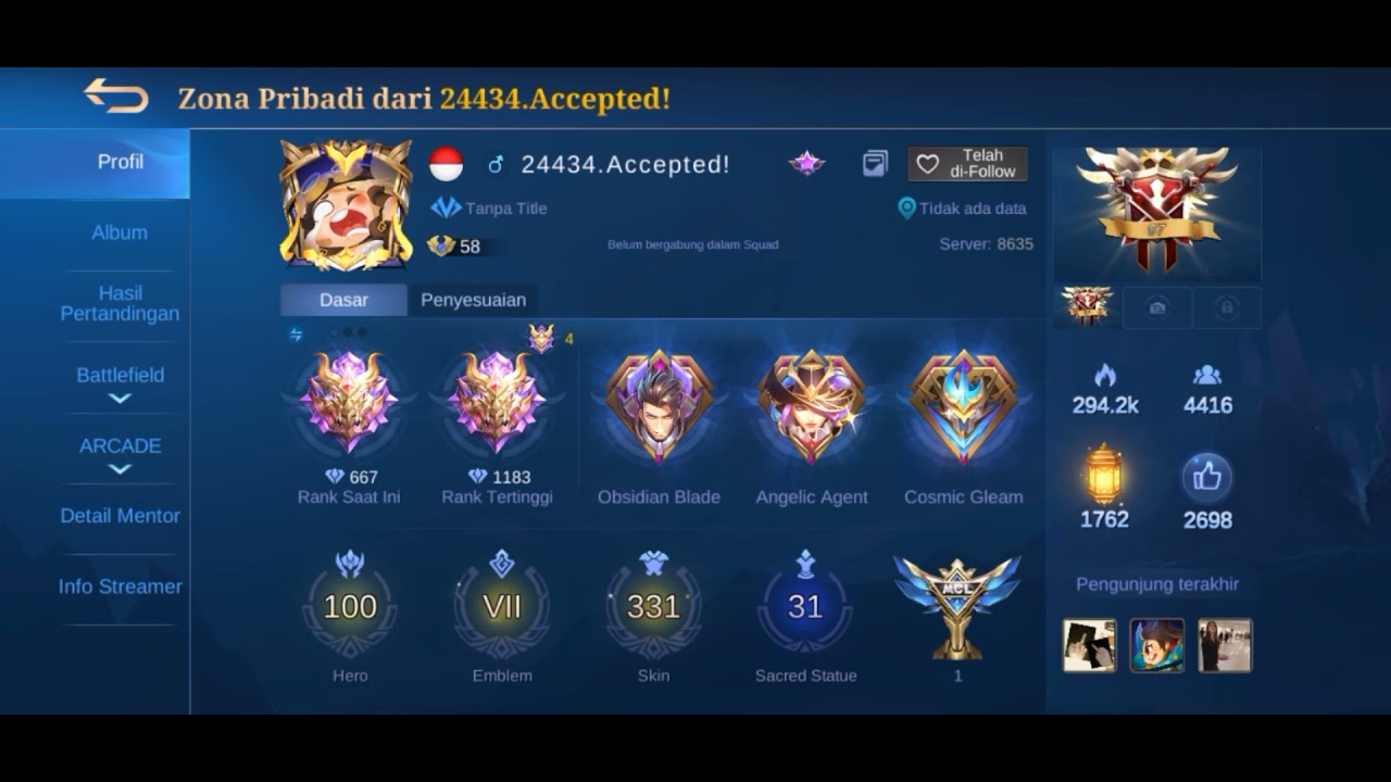 Ketemu bless palsu di classic, intro #1 sebelum update UI