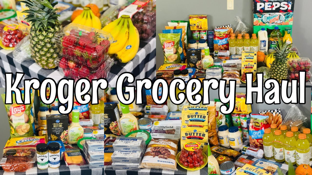 KROGER GROCERY HAUL | Kentucky Family of 4 | April 2026 
