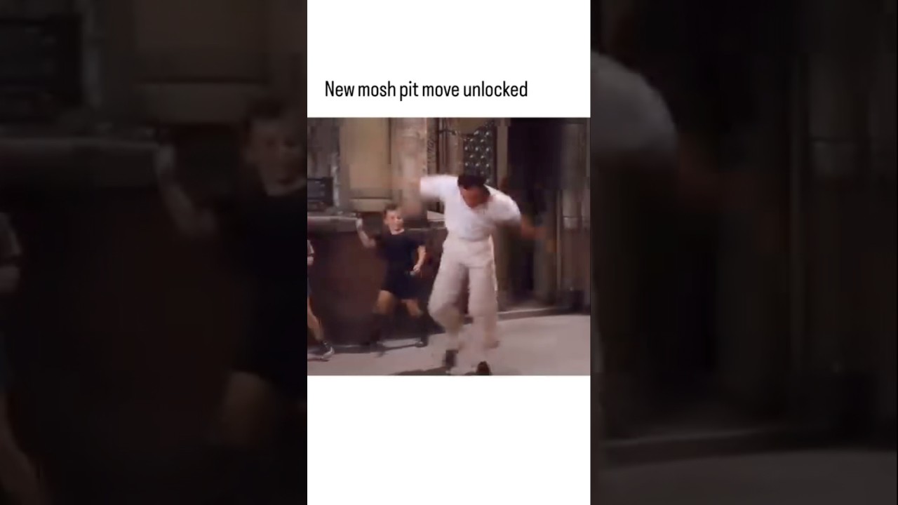New mosh pit move unlocked 😂