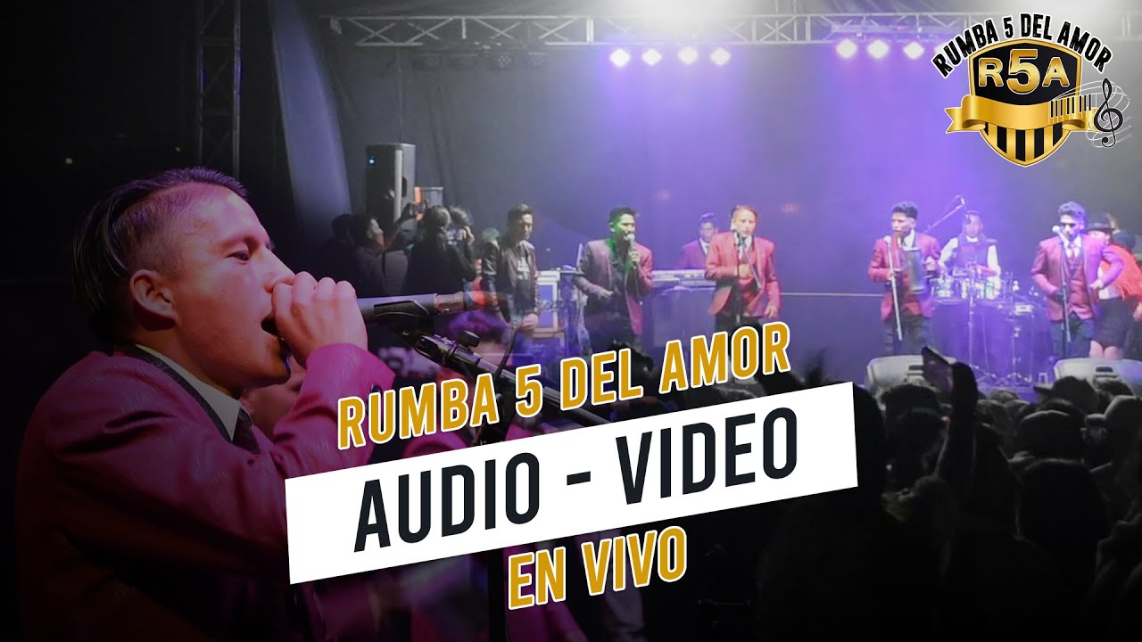 Rumba 5 del amor  las minas show en vivo
