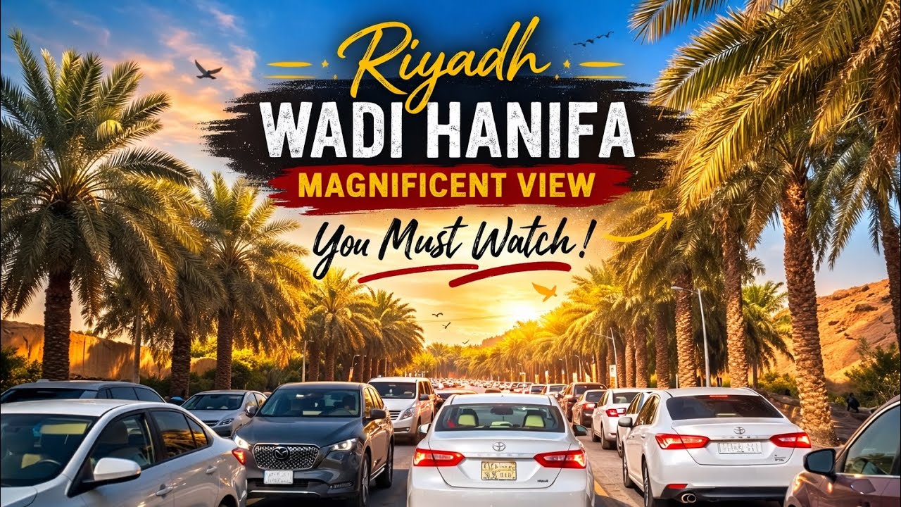 ✨ Beautiful Wadi Hanifah View | Riyadh, Saudi Arabia✨