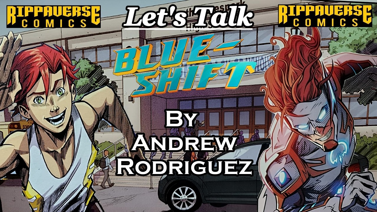 BLUE-SHIFT: TRYOUTS Short Story Non-Spoiler Thoughts | Rippazine #5 | Rippaverse Comics