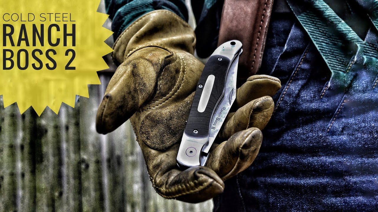 Нож Cold Steel Ranch Boss 2 Обзор+ разборка