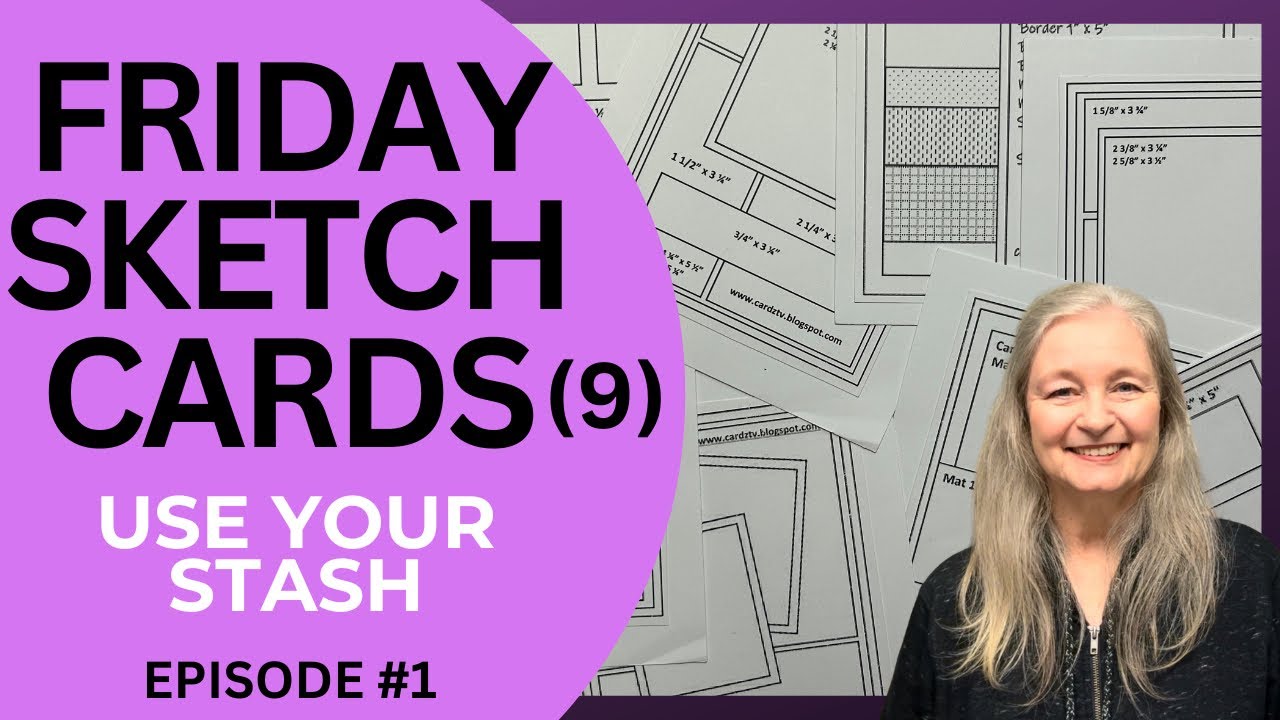 Create beautiful cards from sketches!