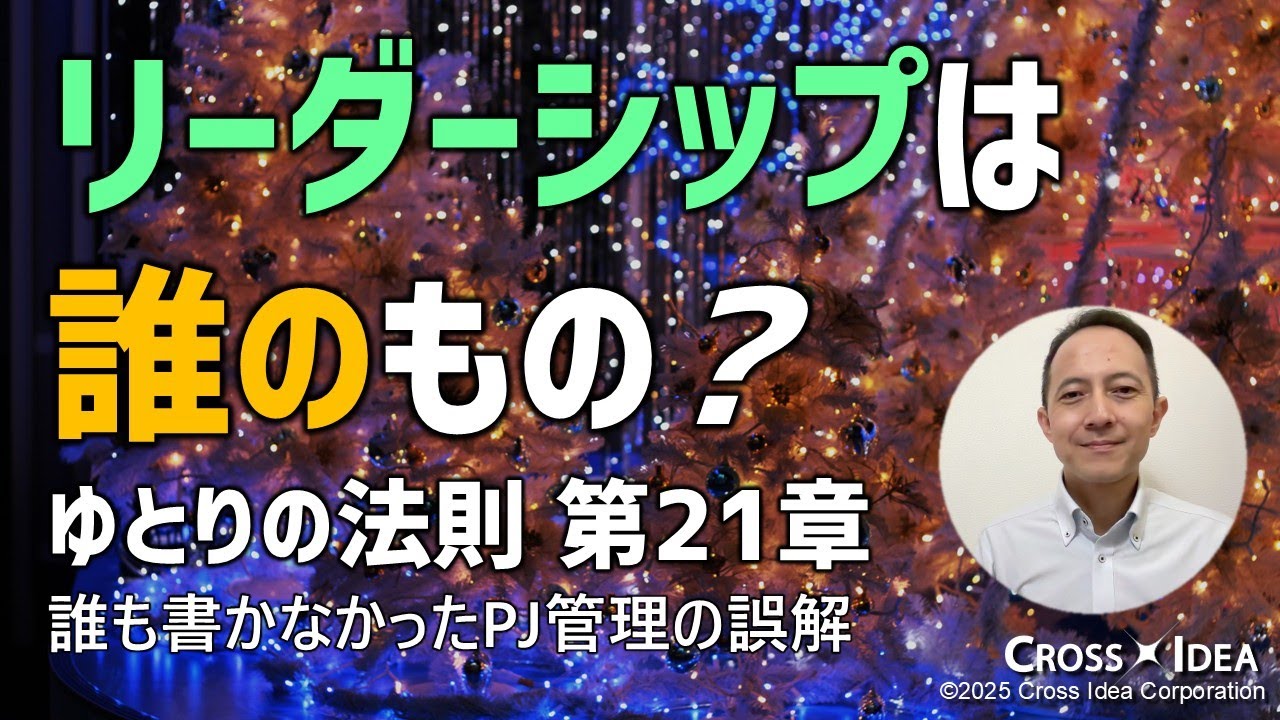 【DXの闇】誰がリーダーシップを取るべきか／変化を起こせない組織に共通の問題／コンサルが活躍する理由／ゆとりの法則 第21章「ディルバート思考」【プロマネの右腕】